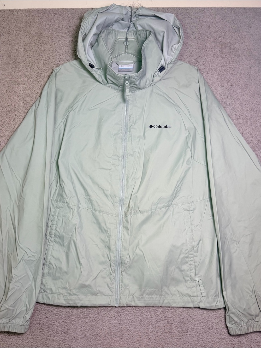 Columbia Sportswear Women’s Flash Forward Windbreaker Jacket Size XL Sage Green